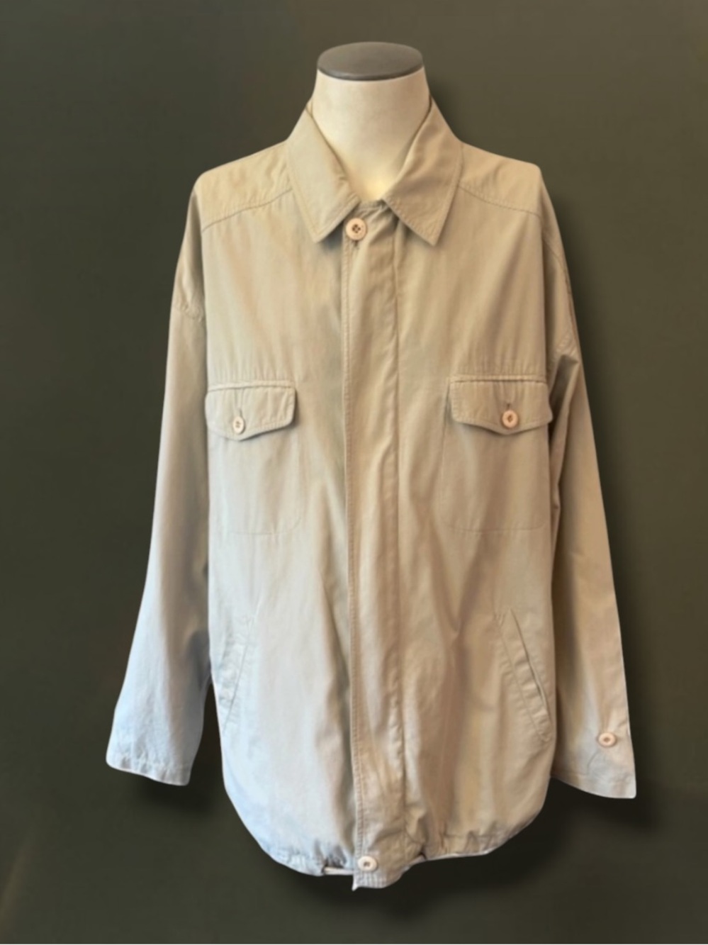 VTG GUCCI Cotton Windbreaker Jacket Size 54